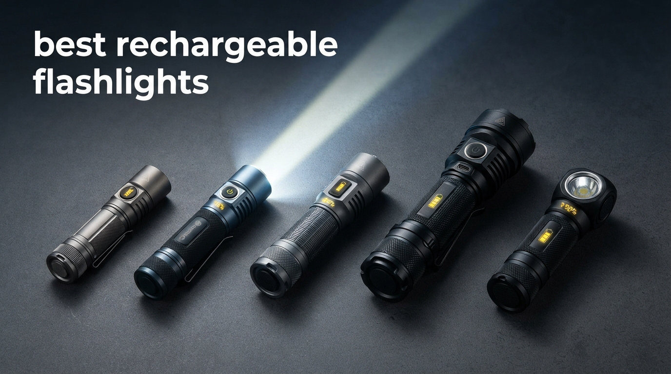 best rechargeable flashlights