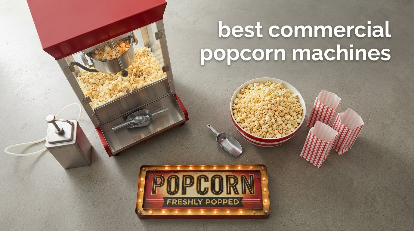 best commercial popcorn machines
