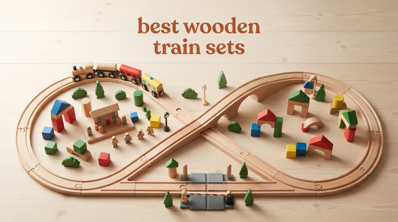 best wooden train sets