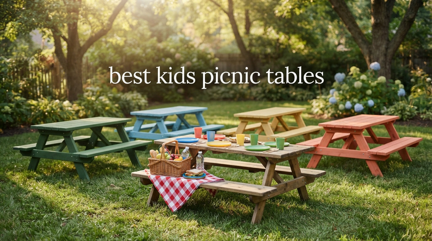best kids picnic tables