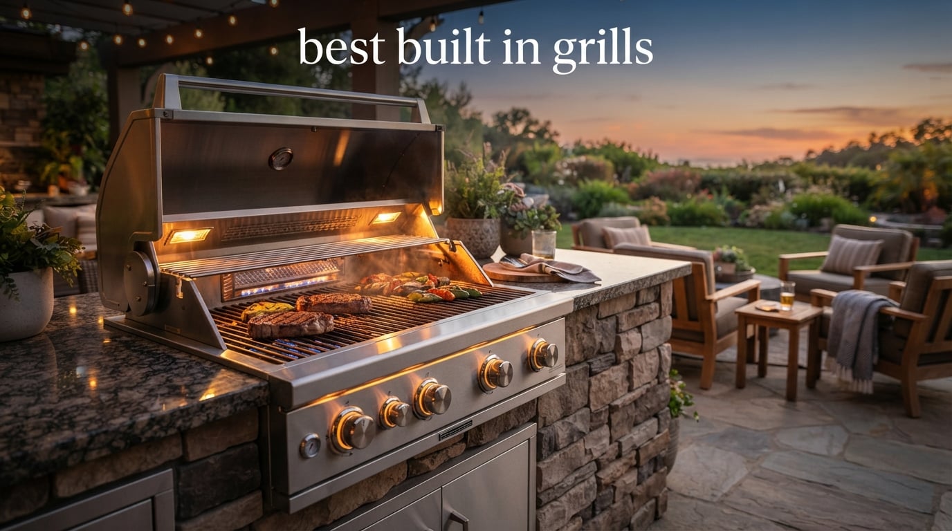 best built in grills
