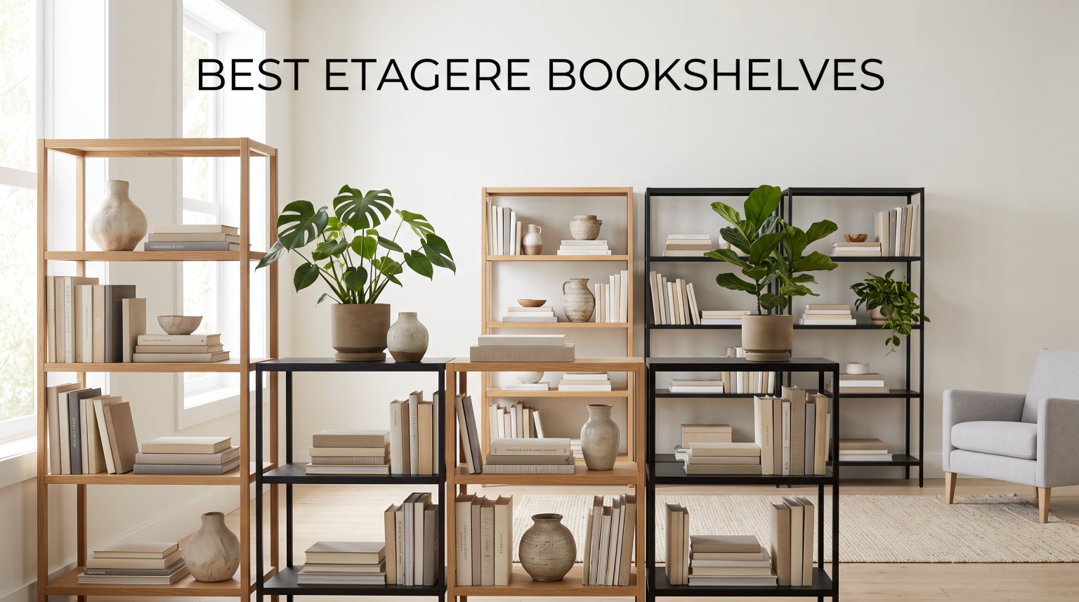 best etagere bookshelves