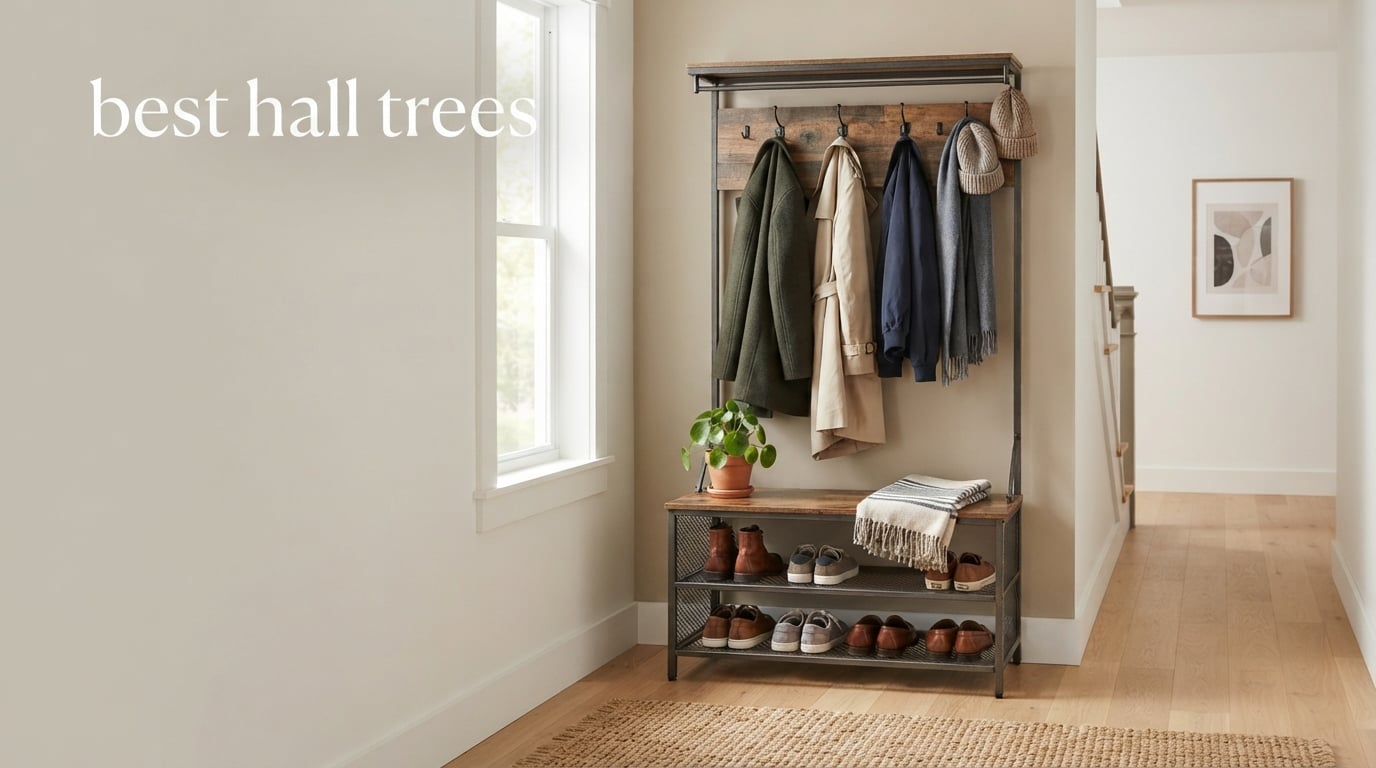 best hall trees