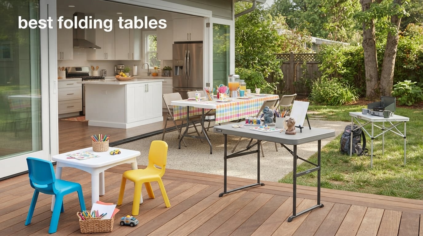 best folding tables