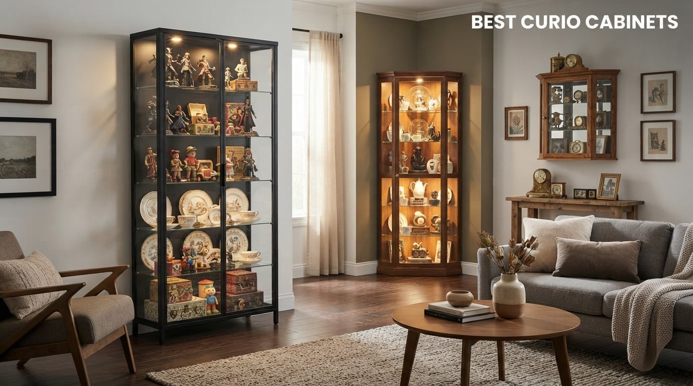 best curio cabinets