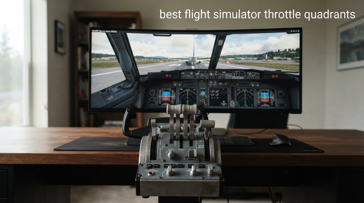 best flight simulator throttle quadrants