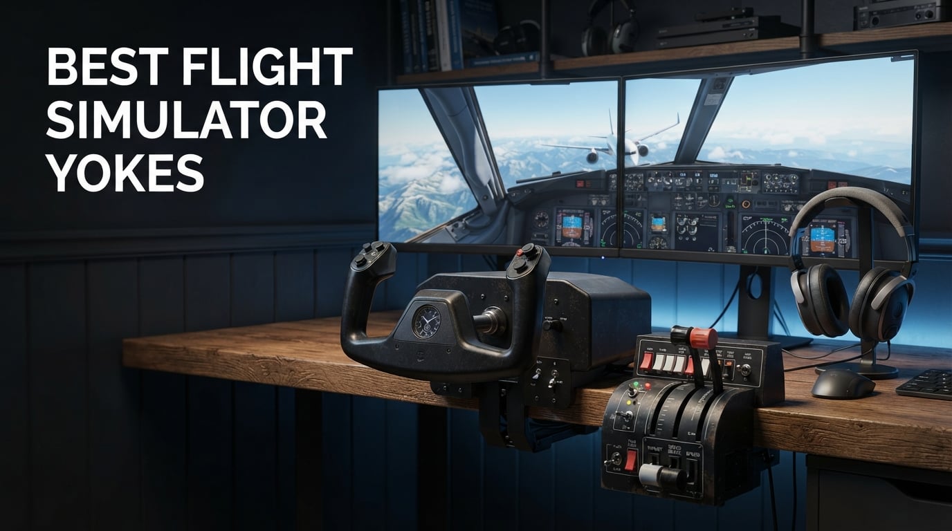 best flight simulator yokes