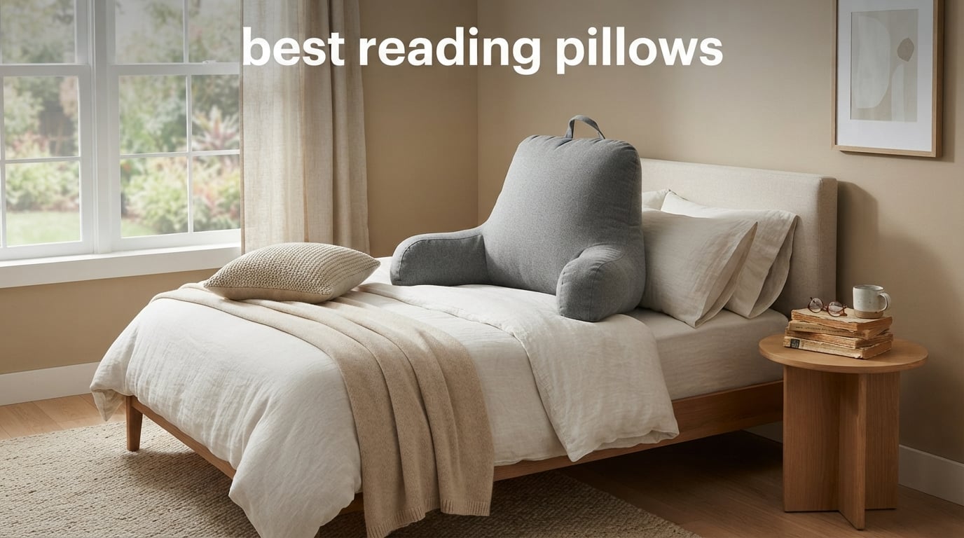 best reading pillows