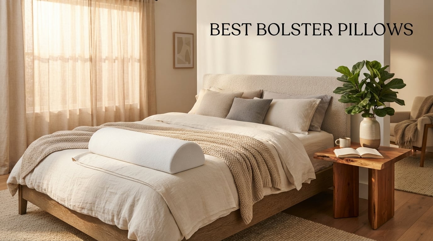 best bolster pillows