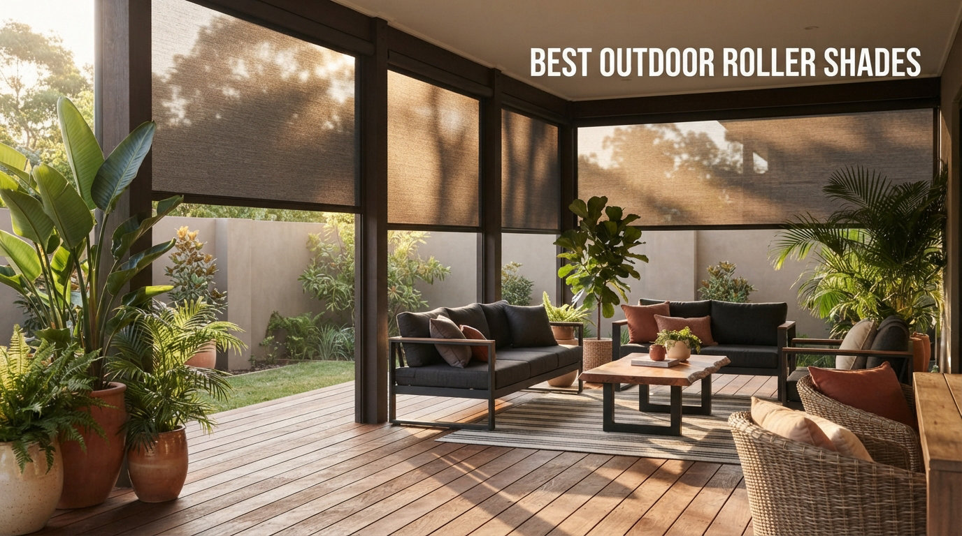 best outdoor roller shades