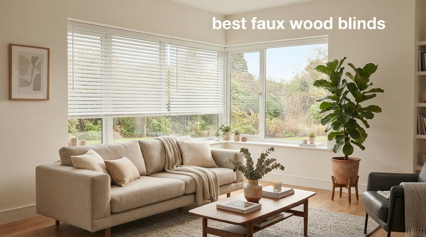 best faux wood blinds
