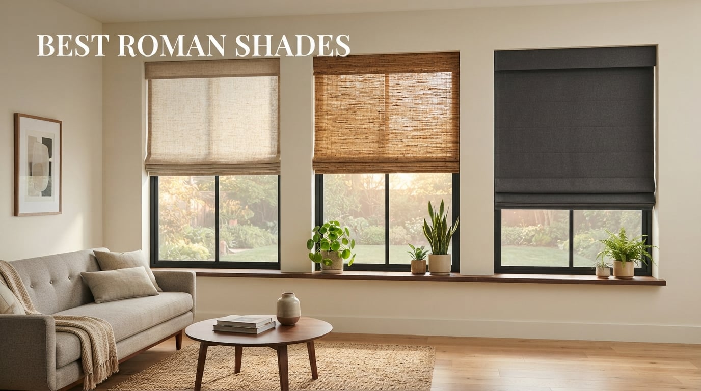 best roman shades