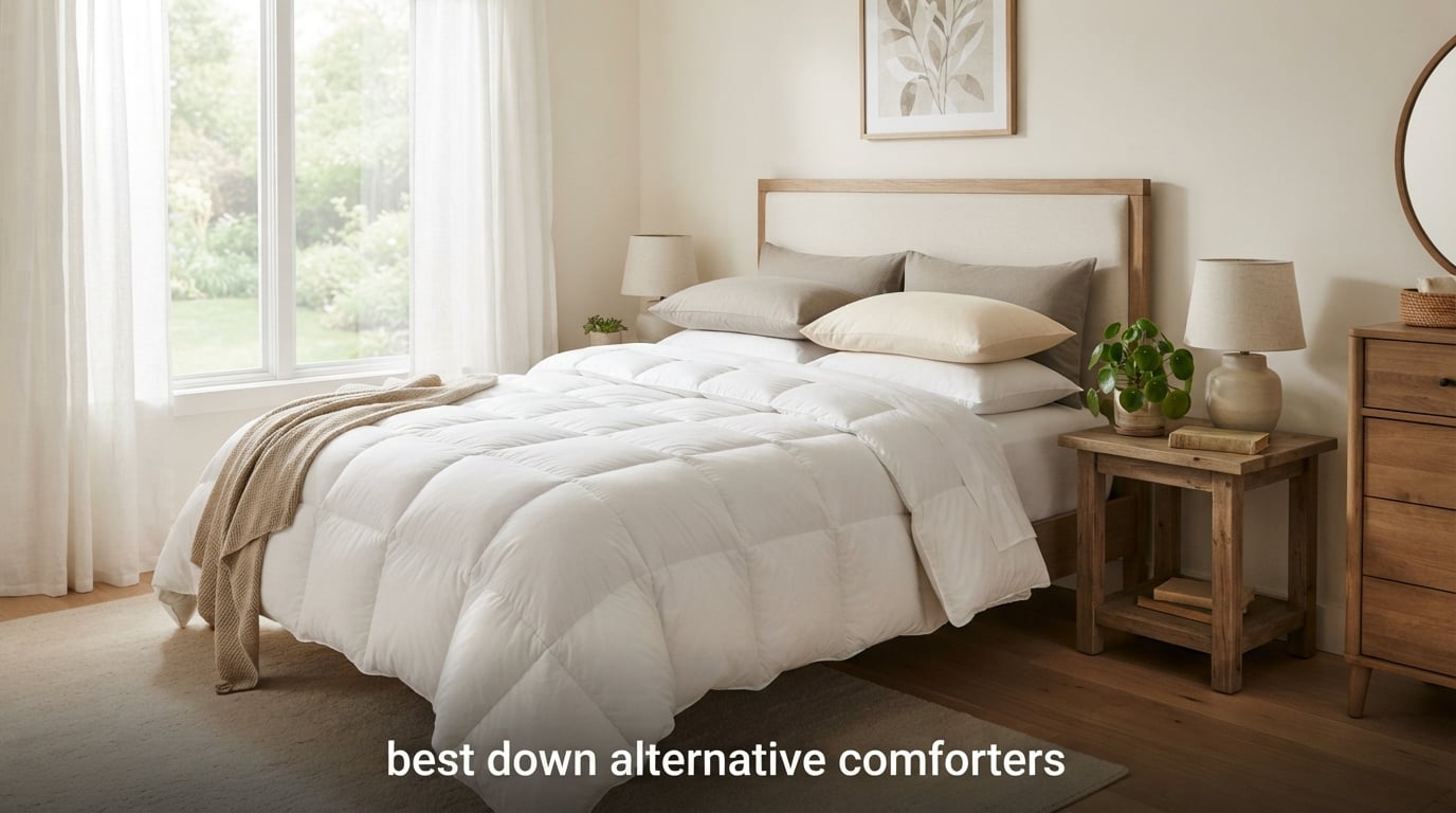 best down alternative comforters