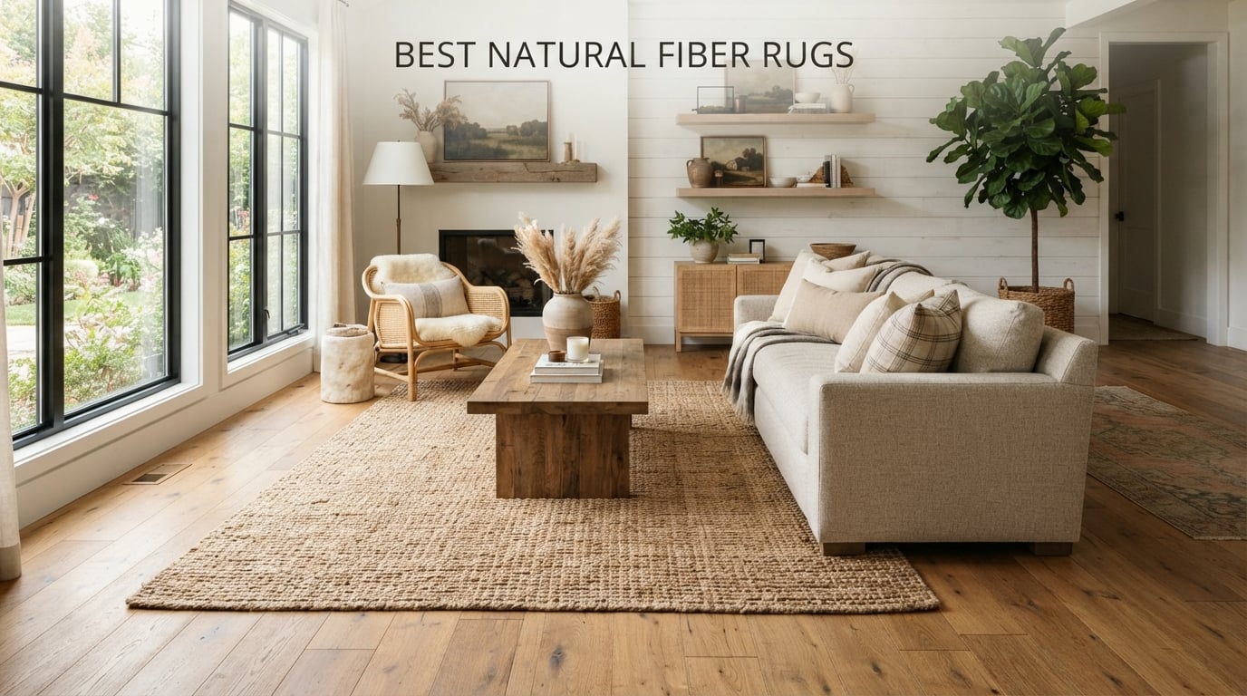 best natural fiber rugs