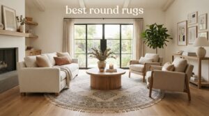 best round rugs