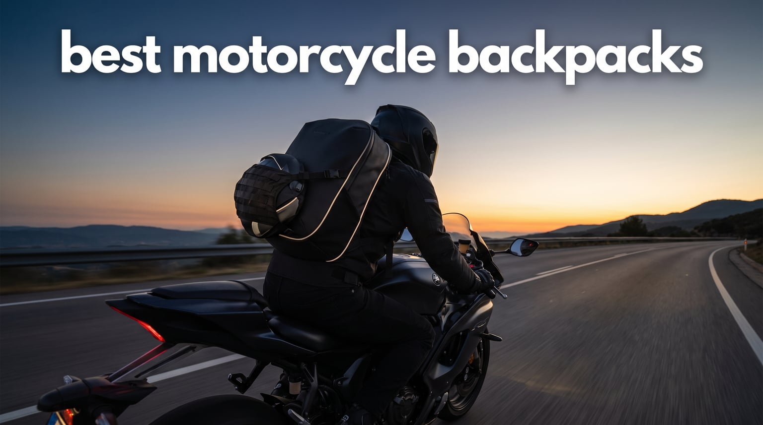 best motorcycle backpacks