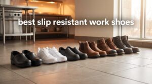 best slip resistant work shoes